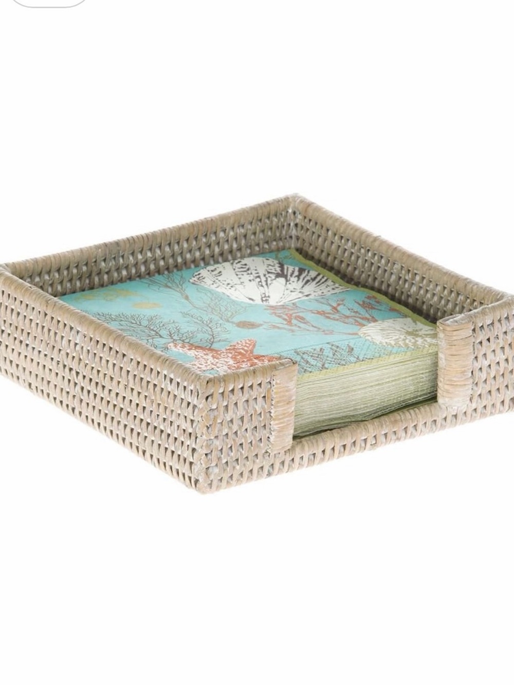 KOUBOO La Jolla Rattan Paper Napkin Holder